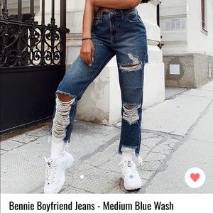 Fashion nova Boyfriend jeans 👖